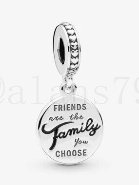 Pandora Friends Are Family Dangle Charm